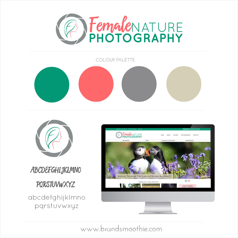 Female Nature Photography Brand Style Board by Brand Smoothie